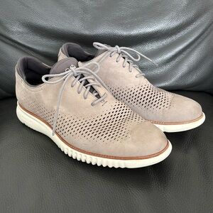 Cole Haan Men's 2.Zerogrand Laser Wingtip Oxford Shoes 9.5